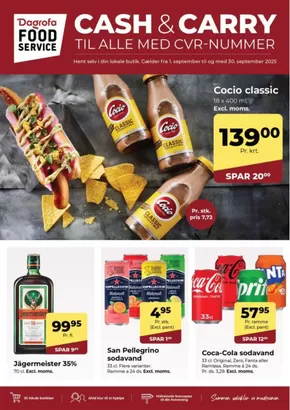 Dagrofa Food Service katalog i København | Global 2509 Sept | 2025-09-30T00:00:00.000Z - 2025-10-14T00:00:00.000Z