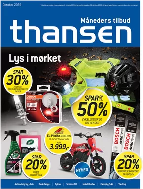 Thansen katalog i Silkeborg | Aktuell kundeavis Thansen | 2025-10-01T00:00:00.000Z - 2025-10-28T00:00:00.000Z