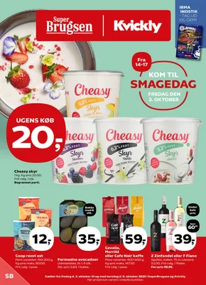 SuperBrugsen katalog i Frederiksberg | Fantastiske rabatter på udvalgte produkter | 2025-10-03T00:00:00.000Z - 2025-10-09T00:00:00.000Z