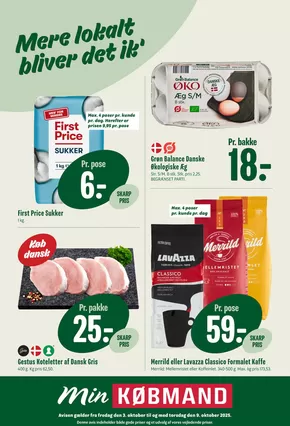 Min Købmand katalog i Thyborøn | Aktuelle særkampagner | 2025-10-02T00:00:00.000Z - 2025-10-16T00:00:00.000Z