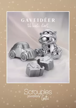 Scrouples Jewellery katalog i Frederiksberg | Dåbsgaver | 2025-10-02T00:00:00.000Z - 2025-10-16T00:00:00.000Z