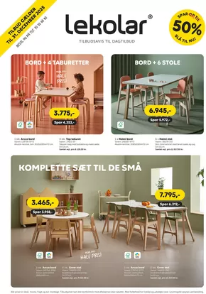 Lekolar katalog | Lekolar Tilbudsavis, dagtilbud | 2025-10-06T00:00:00.000Z - 2025-10-20T00:00:00.000Z