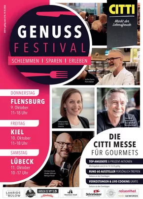 Citti katalog i Slagelse | CITTI Genuss Festival | 2025-10-05T00:00:00.000Z - 2025-10-14T00:00:00.000Z