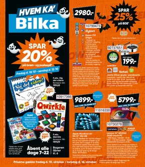 Bilka katalog i Kolding | Særtilbud til dig | 2025-10-08T00:00:00.000Z - 2025-10-22T00:00:00.000Z