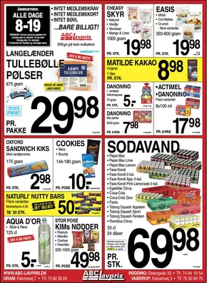 ABC Lavpris katalog i Vamdrup | Aktuelle særkampagner | 2025-10-08T00:00:00.000Z - 2025-10-22T00:00:00.000Z