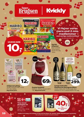SuperBrugsen katalog i Randers | Vores bedste kup | 2025-10-10T00:00:00.000Z - 2025-10-16T00:00:00.000Z