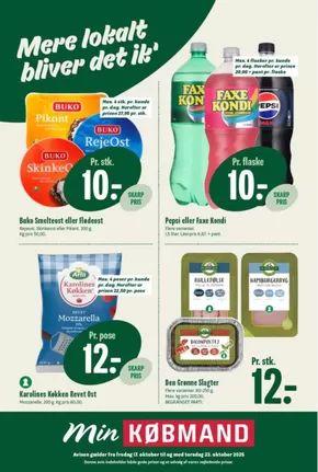 Min Købmand katalog i Roskilde | Min Købmand Tilbudsavis | 2025-10-17T00:00:00.000Z - 2025-10-31T00:00:00.000Z
