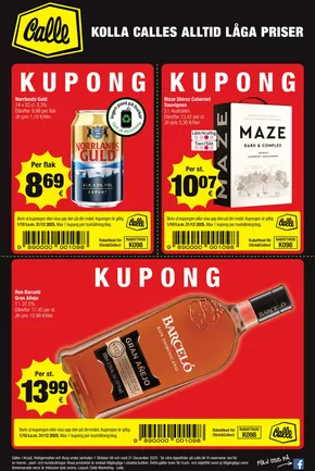 Calle katalog i Kiel | Calle Svenske kupontilbud | 2025-10-19T00:00:00.000Z - 2025-11-02T00:00:00.000Z