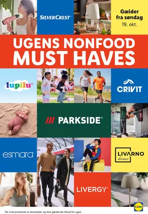Lidl katalog i København | Lidl Ugens nonfood must haves | 2025-10-15T00:00:00.000Z - 2025-10-25T00:00:00.000Z