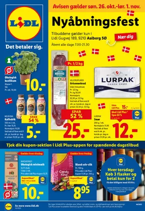 Lidl katalog i Esbjerg | Vores bedste tilbud til dig | 2025-10-22T00:00:00.000Z - 2025-11-01T00:00:00.000Z