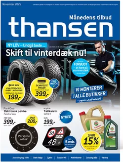 Thansen katalog i Holstebro | Aktuell kundeavis Thansen | 2025-10-29T00:00:00.000Z - 2025-11-25T00:00:00.000Z