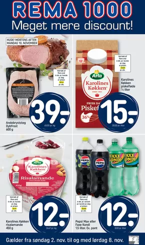 Rema 1000 katalog i Arden | Rema 1000 Tilbudsavis | 2025-11-01T00:00:00.000Z - 2025-11-08T00:00:00.000Z