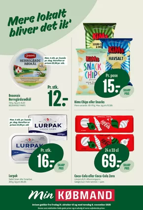 Min Købmand katalog i Skanderborg | Aktuelle særkampagner | 2025-10-30T00:00:00.000Z - 2025-11-13T00:00:00.000Z