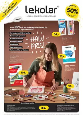 Lekolar katalog i Hillerød | Lekolar Tilbudsavis, hobby | 2025-11-01T00:00:00.000Z - 2025-12-31T00:00:00.000Z