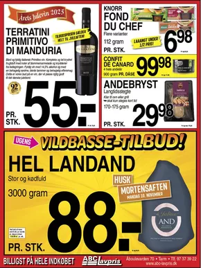ABC Lavpris katalog i Randers | Vores bedste tilbud til dig | 2025-11-02T00:00:00.000Z - 2025-11-10T00:00:00.000Z