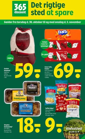 365discount katalog i Randers | 365discount Tilbudsavis | 2025-10-30T00:00:00.000Z - 2025-11-05T00:00:00.000Z