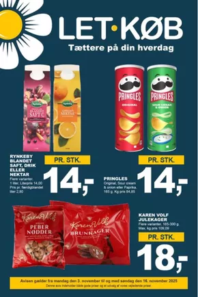 Let-Køb katalog i Skærbæk (Syddanmark) | Let-Køb Tilbudsavis | 2025-11-03T00:00:00.000Z - 2025-11-16T00:00:00.000Z