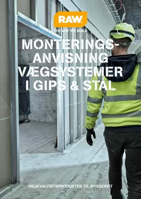 Stark katalog i Middelfart | RAW monteringsanvisning gips og stål | 2025-11-05T00:00:00.000Z - 2025-11-19T00:00:00.000Z