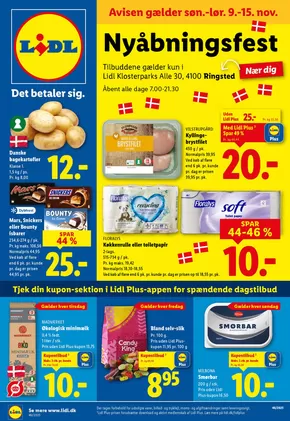 Lidl katalog | Lidl Nyåbningsfest! | 2025-11-05T00:00:00.000Z - 2025-11-15T00:00:00.000Z