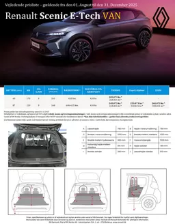 Renault katalog i Brøndby | prisliste-scenic-e-tech-electric-van | 2025-08-01T00:00:00.000Z - 2025-12-31T00:00:00.000Z