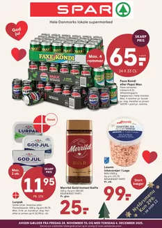 SPAR katalog i Frederiksberg | Rabatter og kampagner | 2025-11-28T00:00:00.000Z - 2025-12-04T00:00:00.000Z