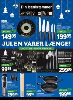 Din Isenkræmmer katalog i Fredericia | Din Isenkræmmer JULEN VARER LÆNGE! | 2025-11-26T00:00:00.000Z - 2025-12-23T00:00:00.000Z