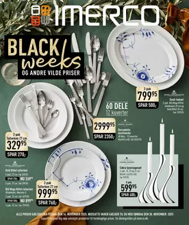 Imerco katalog i Vejle | uge 47 black weeks | 2025-11-14T00:00:00.000Z - 2025-11-30T00:00:00.000Z