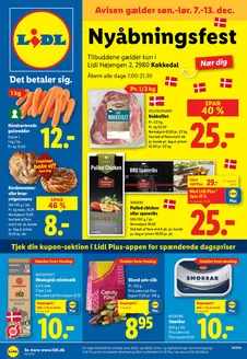 Lidl katalog i Nykøbing Falster | Toptilbud til alle kunder | 2025-12-03T00:00:00.000Z - 2025-12-13T00:00:00.000Z