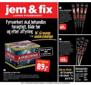 jem & fix katalog i Nørresundby | jem & fix Tilbudsavis | 2025-12-01T00:00:00.000Z - 2025-12-31T00:00:00.000Z