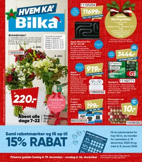 Bilka katalog i Kerteminde | Fantastisk tilbud til kupjægere | 2025-12-19T00:00:00.000Z - 2025-12-24T00:00:00.000Z
