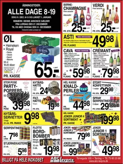 ABC Lavpris katalog | Fantastiske rabatter på udvalgte produkter | 2025-12-27T00:00:00.000Z - 2025-12-31T00:00:00.000Z