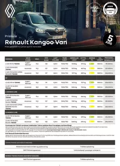 Renault katalog i Frederikshavn | prisliste-kangoo | 2026-01-01T00:00:00.000Z - 2026-03-31T00:00:00.000Z