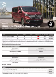 Renault katalog i Frederikshavn | prisliste-trafic-passenger | 2026-01-01T00:00:00.000Z - 2026-03-31T00:00:00.000Z