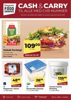 Dagrofa Food Service katalog i Aalborg | Toptilbud til sparegrise | 2026-01-01T00:00:00.000Z - 2026-01-31T00:00:00.000Z