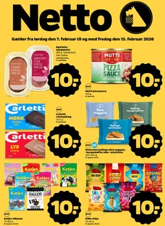 Netto katalog i Snertinge | Toptilbud og rabatter | 2026-02-07T00:00:00.000Z - 2026-02-13T00:00:00.000Z