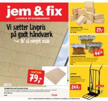 jem & fix katalog i Hobro | jem & fix Tilbudsavis | 2026-02-22T00:00:00.000Z - 2026-03-08T00:00:00.000Z