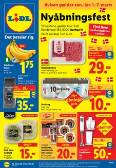 Lidl katalog i Randers | Stort udvalg af tilbud | 2026-02-25T00:00:00.000Z - 2026-03-07T00:00:00.000Z