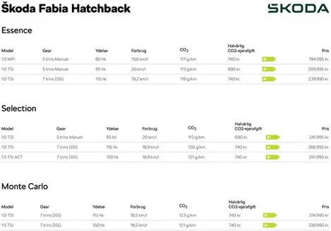 ŠKODA katalog i Taastrup | Fabia Hatchback | 2026-03-10T00:00:00.000Z - 2026-03-24T00:00:00.000Z