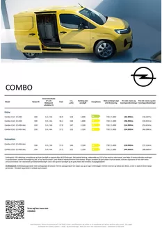 Opel katalog i Haslev | prisliste Combo | 2026-03-18T00:00:00.000Z - 2026-04-01T00:00:00.000Z