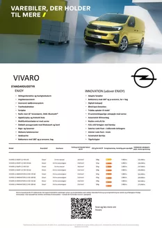 Opel katalog i Nørresundby | prisliste Vivaro | 2026-03-19T00:00:00.000Z - 2026-04-02T00:00:00.000Z