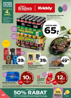 SuperBrugsen katalog i Taastrup | Rabatter og kampagner | 2026-03-27T00:00:00.000Z - 2026-04-04T00:00:00.000Z