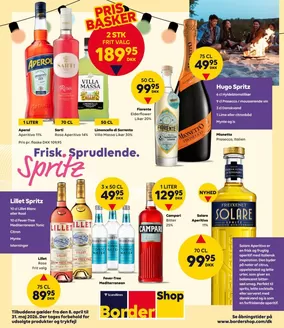 BorderShop katalog i Ringsted | Spritz i BorderShop | 2026-04-03T00:00:00.000Z - 2026-05-31T00:00:00.000Z