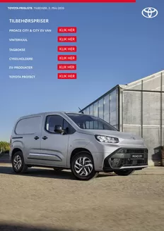 Toyota katalog i Horsens | Tilbehørspriser | 2026-05-06T00:00:00.000Z - 2026-05-20T00:00:00.000Z