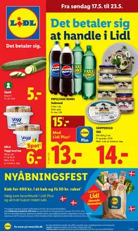 Lidl katalog | Nyåbningsfest | 2026-05-17T00:00:00.000Z - 2026-05-23T00:00:00.000Z
