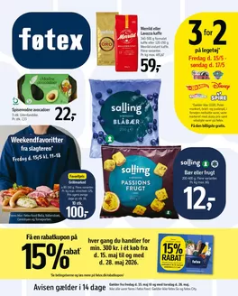 Føtex katalog i Flensburg | Rabatter og kampagner | 2026-05-15T00:00:00.000Z - 2026-05-28T00:00:00.000Z