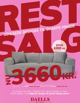 Daells Bolighus katalog i Horsens | RESTSALG | 2026-05-28T00:00:00.000Z - 2026-06-11T00:00:00.000Z