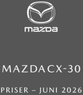 Mazda katalog i Korsør | Cx 30 priser og udstyr juni 2026 | 2026-01-01T00:00:00.000Z - 2026-12-31T00:00:00.000Z