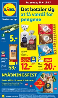 Lidl katalog i Esbjerg | Nyåbningsavis | 2026-06-28T00:00:00.000Z - 2026-07-04T00:00:00.000Z