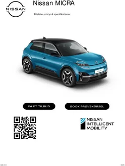 Nissan katalog i Hillerød | Nissan MICRA Kundeprisliste | 2026-07-02T00:00:00.000Z - 2026-07-16T00:00:00.000Z