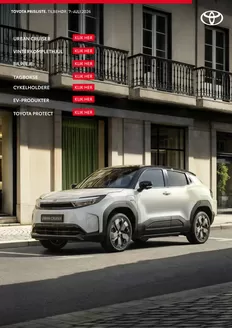 Toyota katalog i Nykøbing Mors | Ny Urban Cruiser Tilbehørspriser | 2026-01-01T00:00:00.000Z - 2026-12-31T00:00:00.000Z
